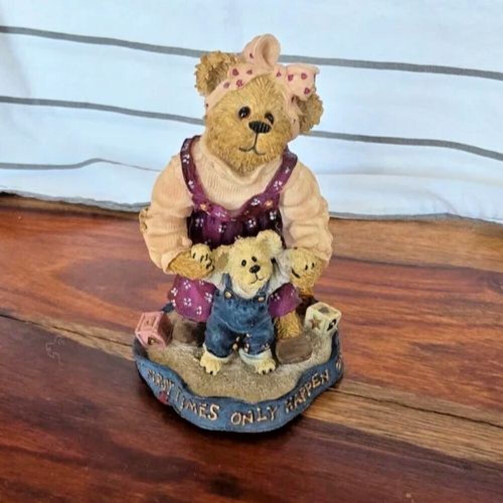 Boyds Bears Momma With Taylor - ‘First Steps’ Figurine #227768